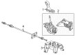 2018 Buick Envision Automatic Transmission Shifter Diagram - 84698213