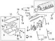 2012 GMC Savana 1500 Oil Filler Cap Diagram - 12643759