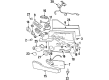 GMC Savana 2500 Power Window Switch Diagram - 22143724