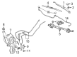 2023 Buick Enclave Windshield Wiper Diagram - 84177374