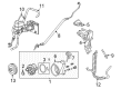 Chevy Silverado 2500 HD Classic Power Steering Hose Diagram - 15295838