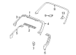 2006 Pontiac Solstice Weather Strip Diagram - 15859805