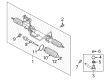 Chevy Tracker Tie Rod End Diagram - 91174754