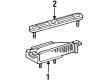 1999 Oldsmobile Intrigue Fog Light Diagram - 12336085