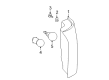 2004 Saturn Vue Back Up Light Diagram - 19206828