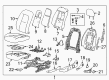 2018 Chevy Bolt EV Seat Cushion Pad Diagram - 42522759