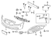 Cadillac Emblem Diagram - 25927029