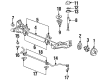 1991 Chevy Beretta Brake Dust Shields Diagram - 18014164