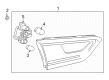 2018 Chevy Malibu Tail Light Diagram - 84130997