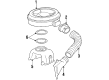 Cadillac Eldorado Air Filter Diagram - 6424140