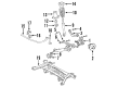 Pontiac Vibe Sway Bar Kit Diagram - 88970155