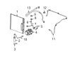 2012 GMC Canyon A/C Condenser Diagram - 89019343