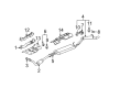 Buick Rendezvous Exhaust Pipe Diagram - 12564248