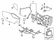 2022 Chevy Blazer Center Console Base Diagram - 84646304