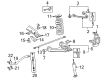 2003 Chevy Avalanche 2500 Coil Spring Insulator Diagram - 15756770