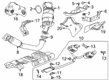 GMC Acadia Exhaust Flange Gasket Diagram - 84997134