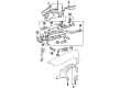 1996 Oldsmobile Aurora Engine Mount Diagram - 22112236