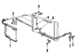 1992 Oldsmobile 88 Cooling Hose Diagram - 25606750