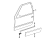 2005 Chevy Silverado 1500 Door Moldings Diagram - 88979995