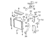 2009 Chevy HHR Radiator Hose Diagram - 15241777