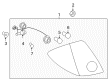 2009 Pontiac G6 Back Up Light Diagram - 15242808