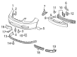 Pontiac G5 Bumper Diagram - 19120185