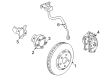 Chevy Corvette Brake Pad Diagram - 12530681