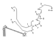 GMC Acadia Oil Cooler Hose Diagram - 84211764