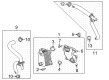 Cadillac CT4 Oil Cooler Hose Diagram - 12703149