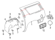 2020 Chevy Suburban Fuel Filler Housing Diagram - 23234745