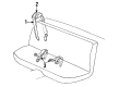 1994 Chevy Lumina Seat Belt Diagram - 12510670