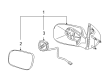 2000 Pontiac Montana Side View Mirrors Diagram - 15935753