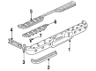 1985 GMC S15 Bumper Diagram - 12341804