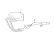 2017 Buick Envision Antenna Diagram - 84098589