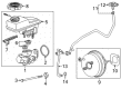 Chevy Blazer Brake Booster Vacuum Hose Diagram - 84210413