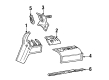 1996 Buick Roadmaster Door Handle Diagram - 10223715