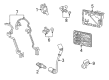 2017 Cadillac Escalade ESV Spark Plug Wires Diagram - 19431551