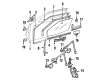 1988 Pontiac Grand Am Side View Mirrors Diagram - 20492695