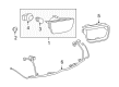 2011 Chevy Camaro Back Up Light Diagram - 92244323