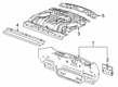 2017 Chevy Impala Floor Pan Diagram - 23447041