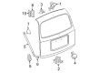 2010 Chevy HHR Liftgate Hinge Diagram - 15786622