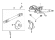 Chevy SS Steering Shaft Diagram - 92272278