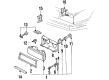 Cadillac Eldorado Headlight Diagram - 16513910