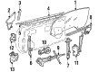 1987 Pontiac Firebird Weather Strip Diagram - 10124265