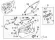 Chevy Malibu Door Lock Actuator Diagram - 13579551