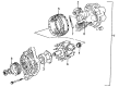 2001 Chevy Tracker Alternator Pulley Diagram - 91174641