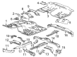 2016 GMC Sierra 3500 HD Floor Pan Diagram - 20939876