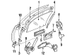 Chevy Corsica Door Check Diagram - 10124270