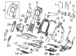 2020 Cadillac CT4 Seat Heater Pad Diagram - 84587105