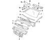 2000 Chevy Camaro Weather Strip Diagram - 10132029